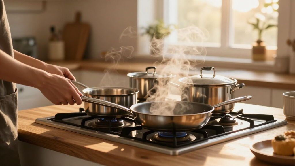 induction cookware set premium stainless steel