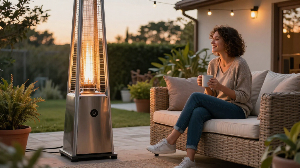 outdoor heater for covered patio