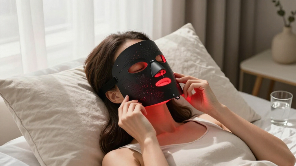 led face mask for skin rejuvenation