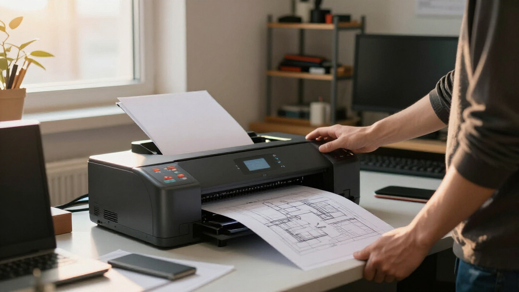 plotter printer for monochrome cad