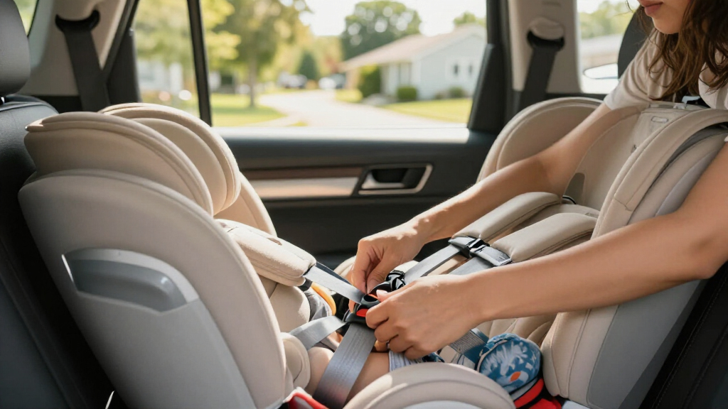 booster car seat for second household
