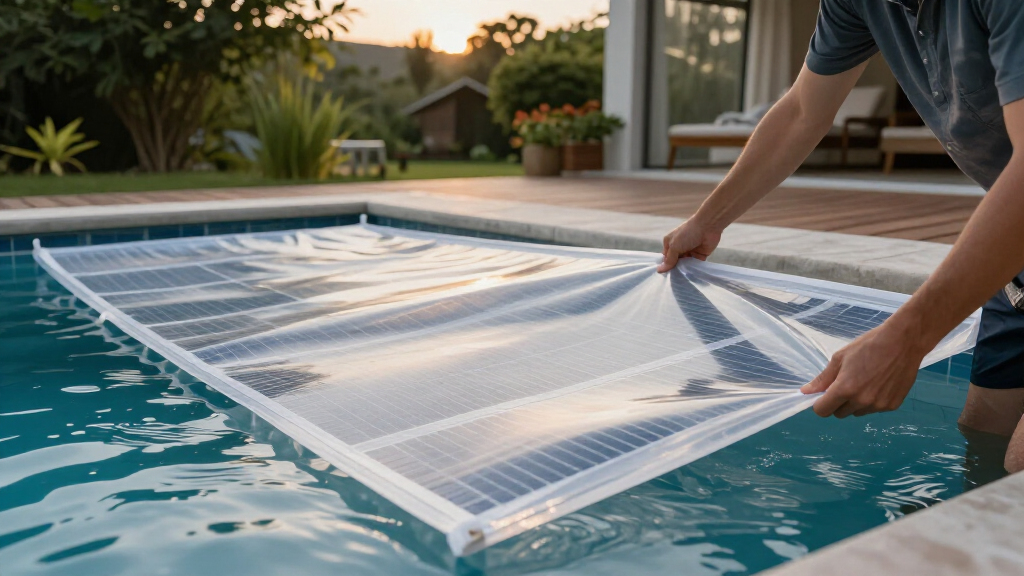 solar pool cover