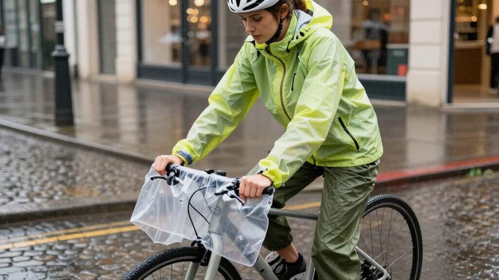 affordable rain gear for cyclists