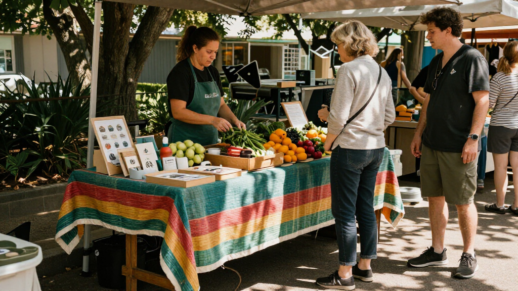 tablecloths for vendor booths