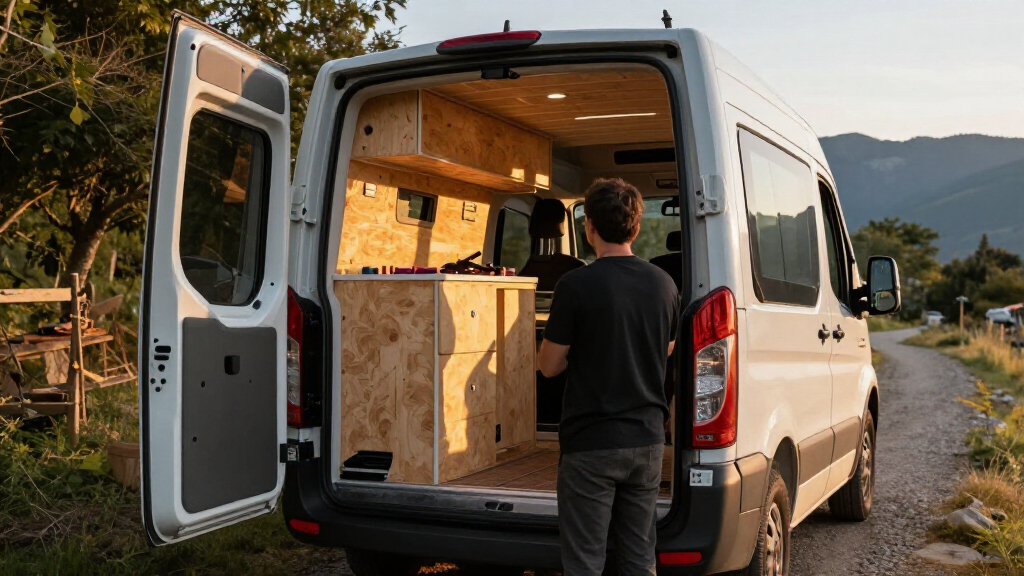 size van for camper conversion