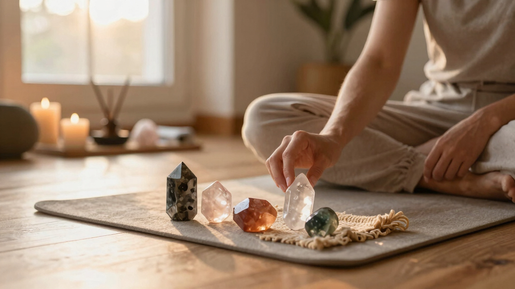 crystal healing sets