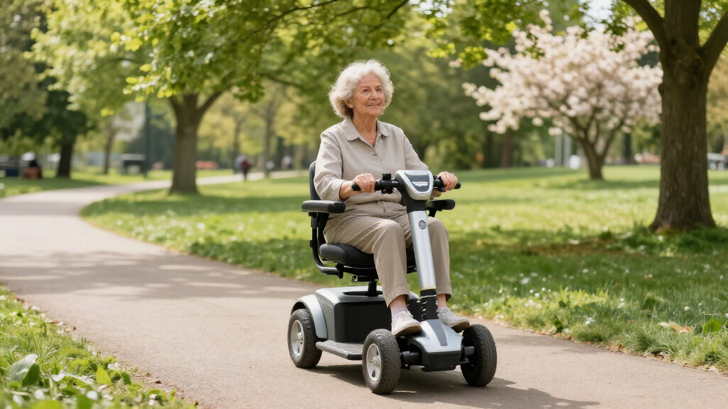 best outdoor mobility scooters for long range use