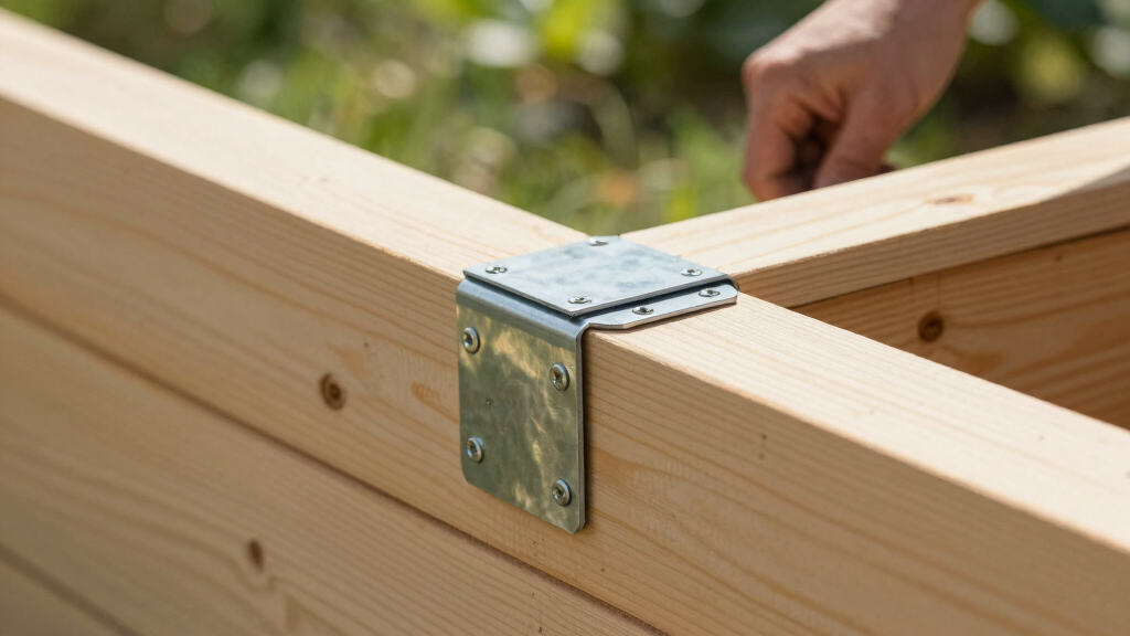 best raised bed corner brackets for diy builds