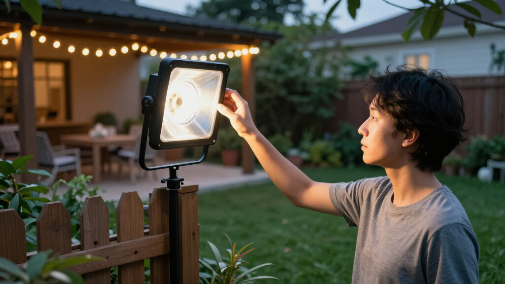 outdoor flood lights