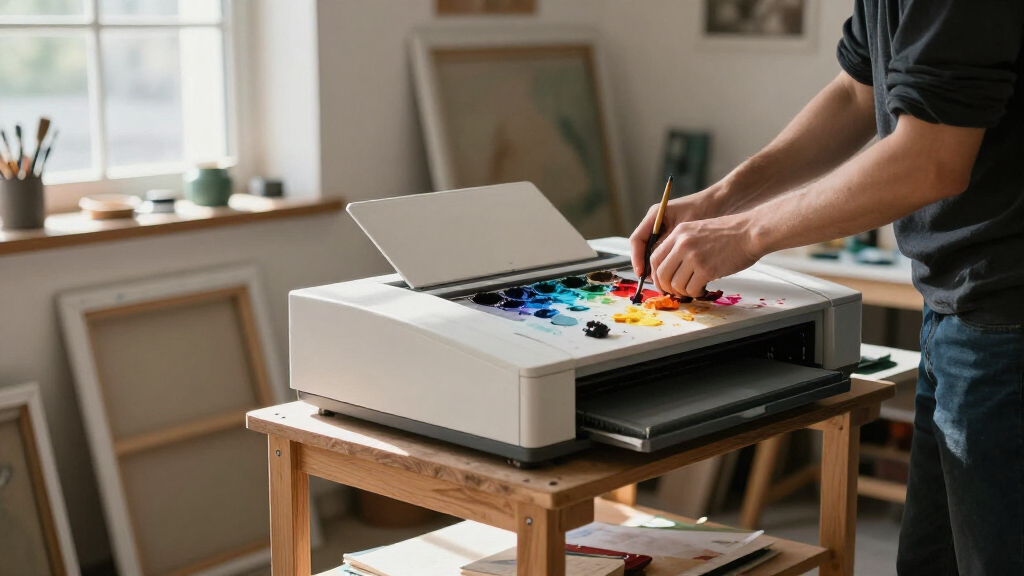 printer stands for art studios