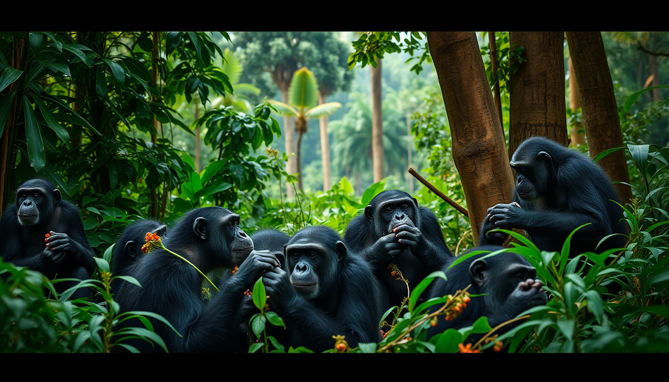 Exploring Chimpanzee Social Structure: Insights into Their Complex Communities