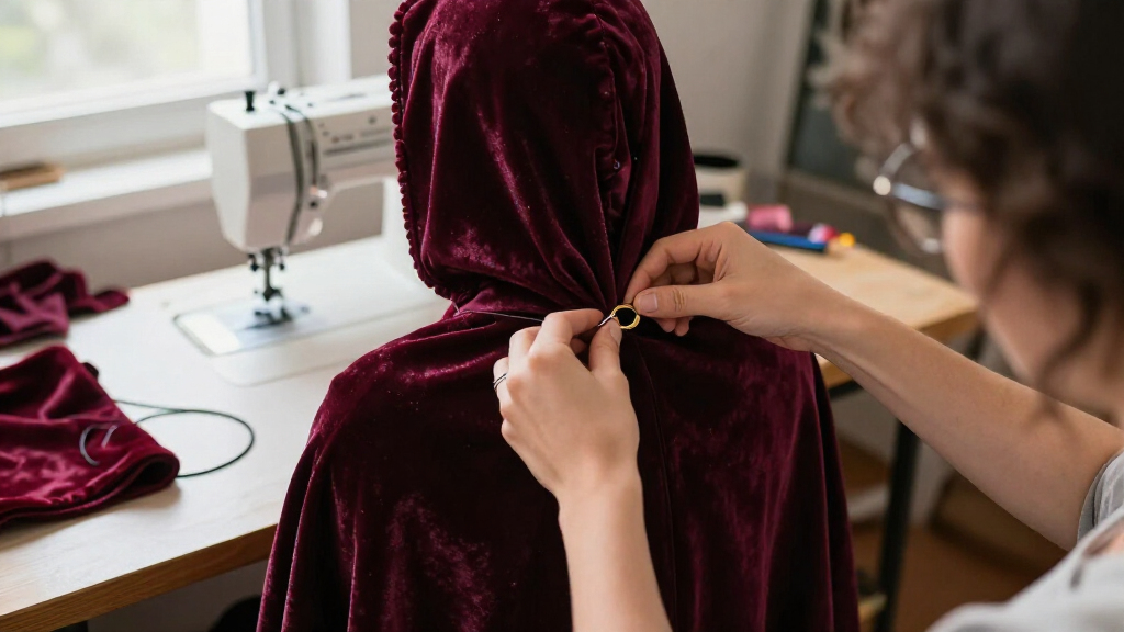 Halloween costume cloaks