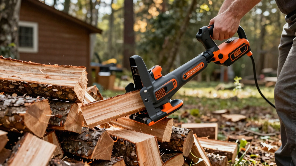 cordless electric log splitters