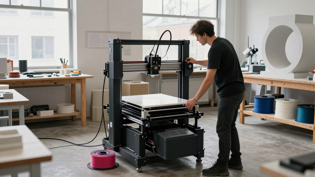 3d printers for large prints on amazon