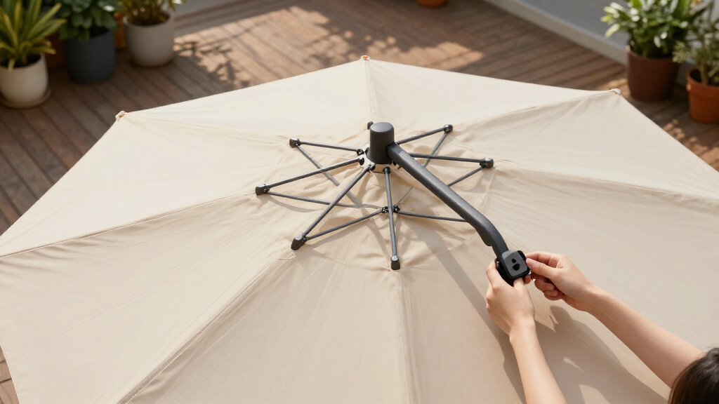 best automatic opening patio umbrella