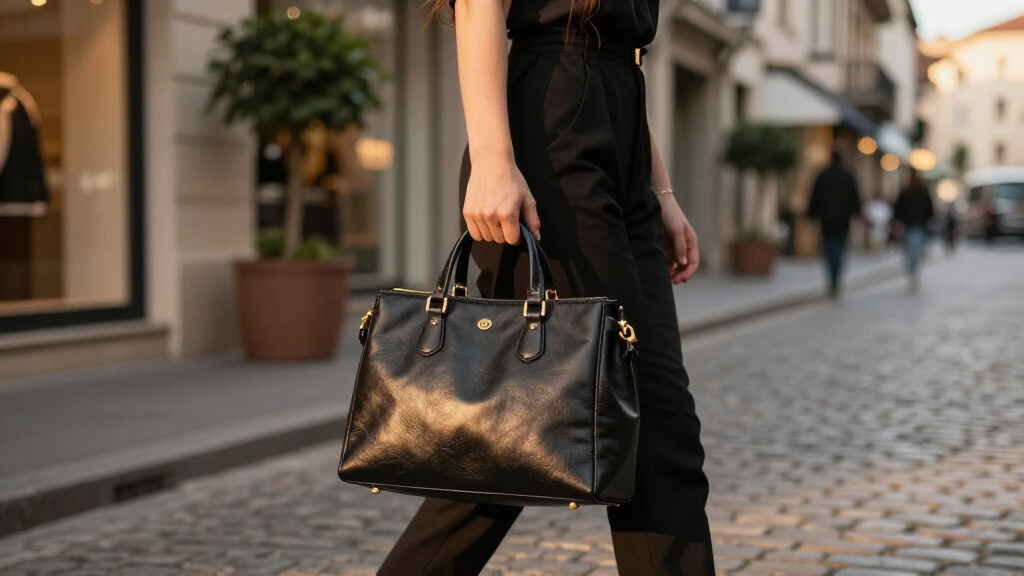 stylish women's leather handbags