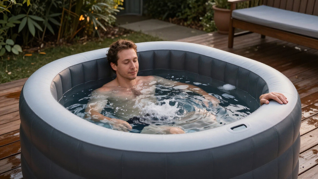 inflatable hot tubs
