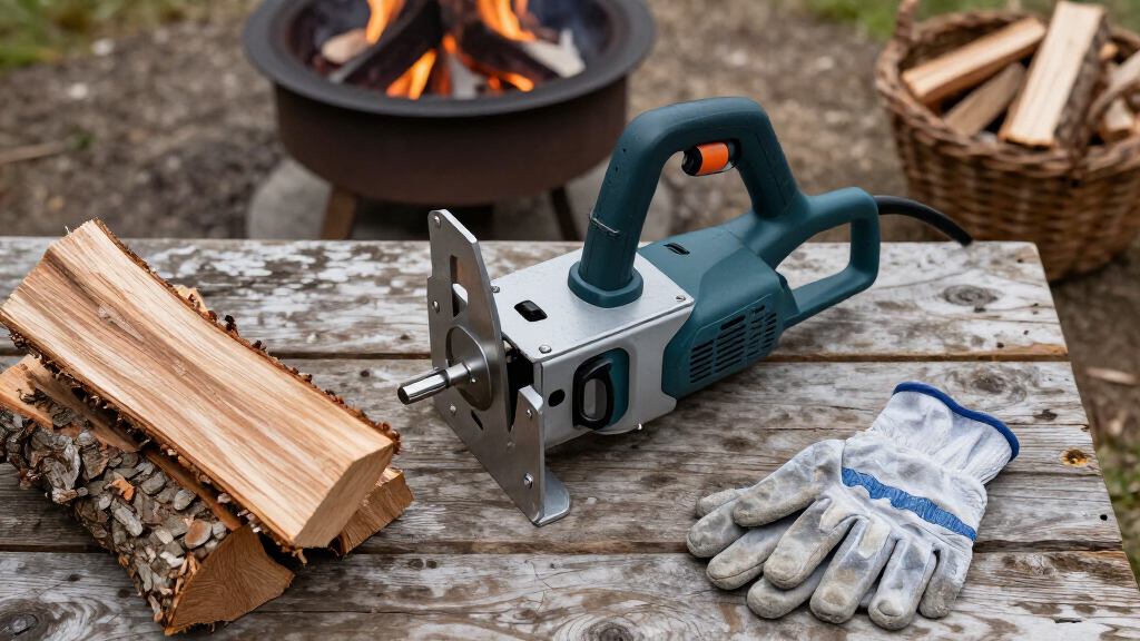 electric log splitter for firewood