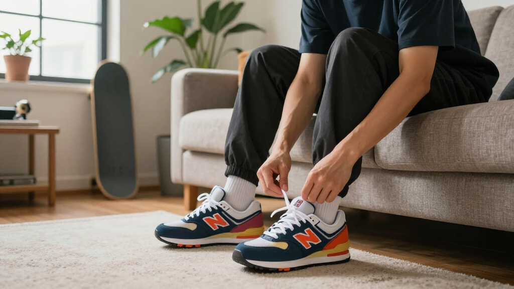 new balance skate shoe breaks the mold