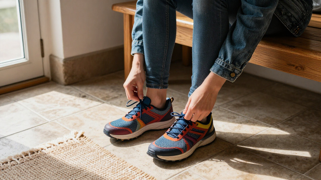 walking shoes