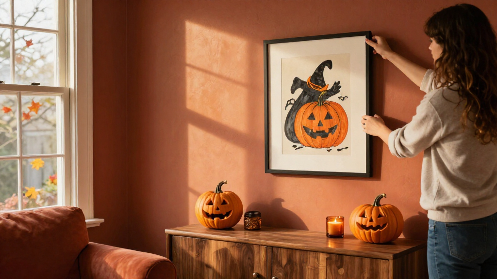 halloween wall art