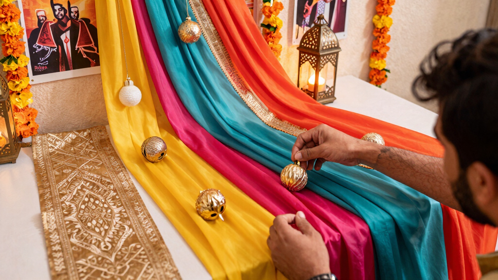 Bollywood-themed party decorations