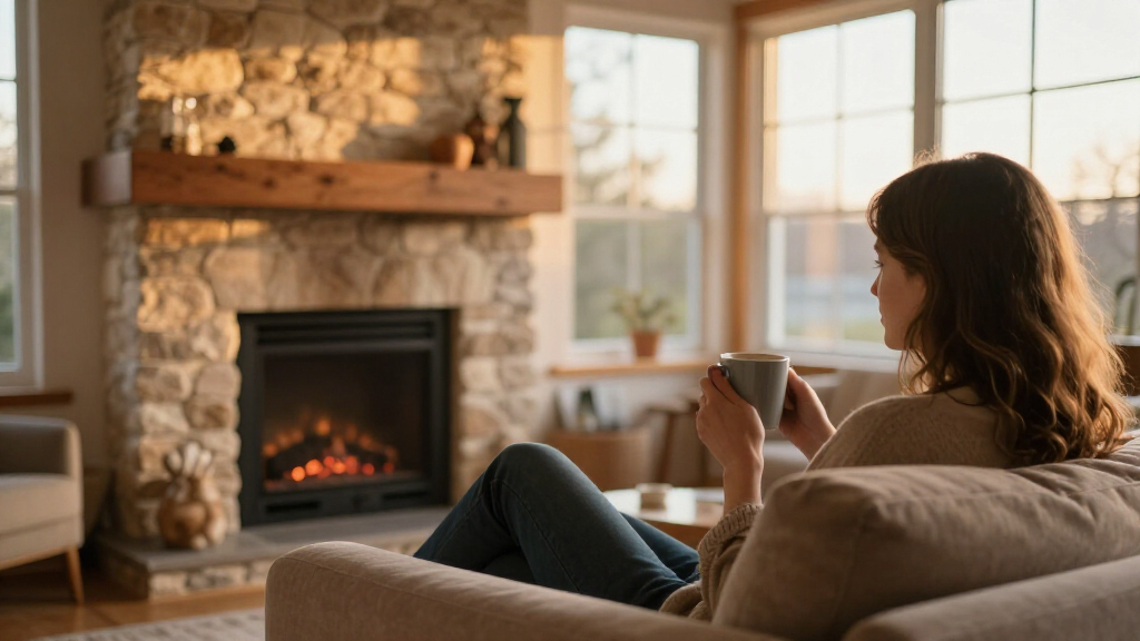faux fireplace surround
