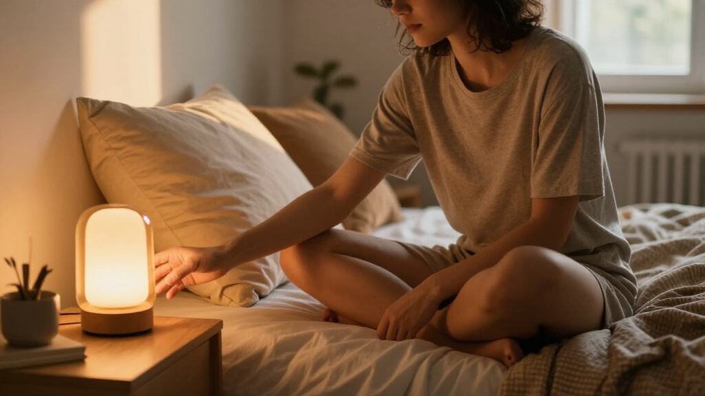 amber night light for sleep