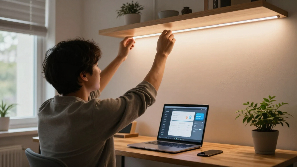 smart home study lighting
