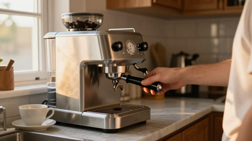best manual espresso machine with integrated preheat