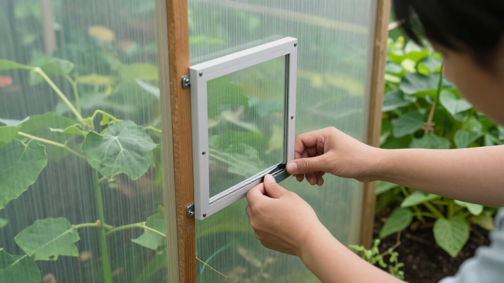 best greenhouse vent kits for hoop houses