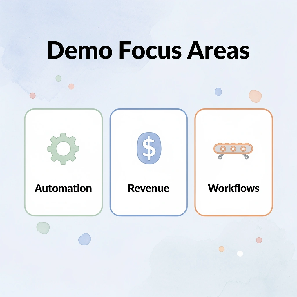 Three focus areas for hospitality AI demo session