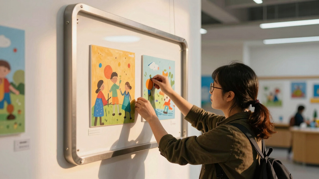 professional art display wall panels