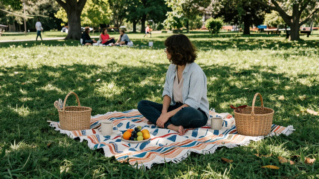 boho picnic blankets