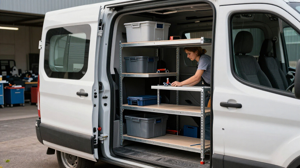 best Ford Transit field service van setups