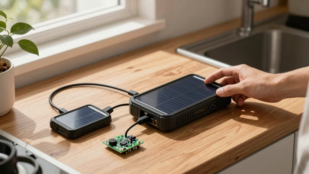 portable solar power banks