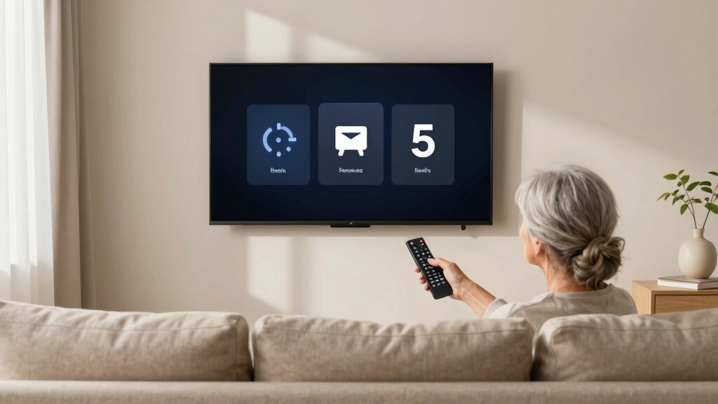 senior-friendly smart TVs
