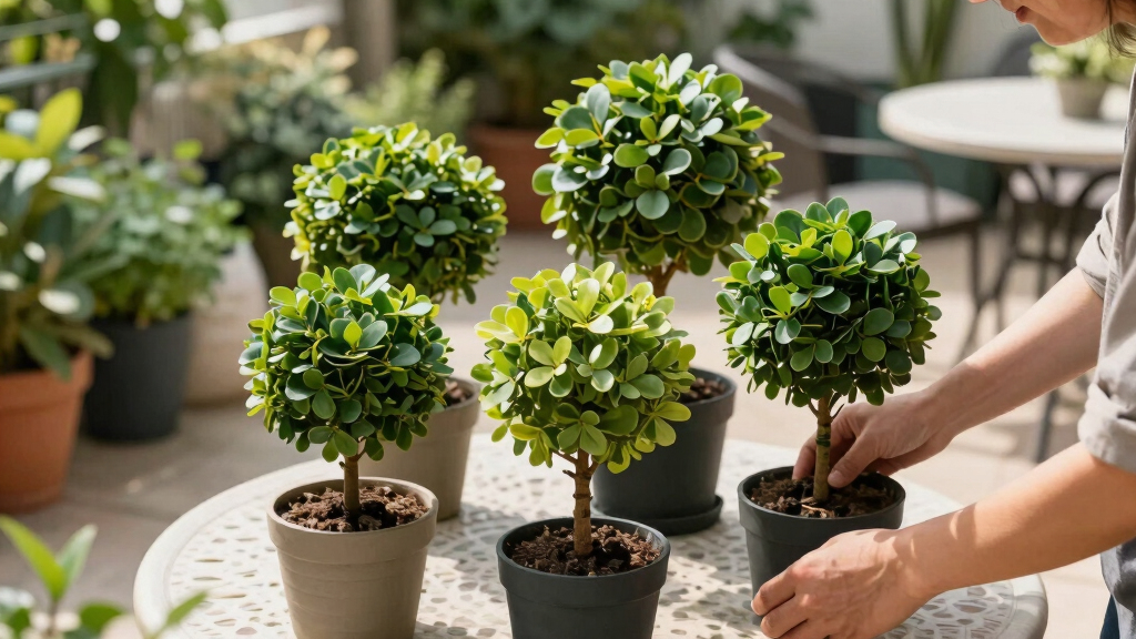 topiary silk trees prime day deals