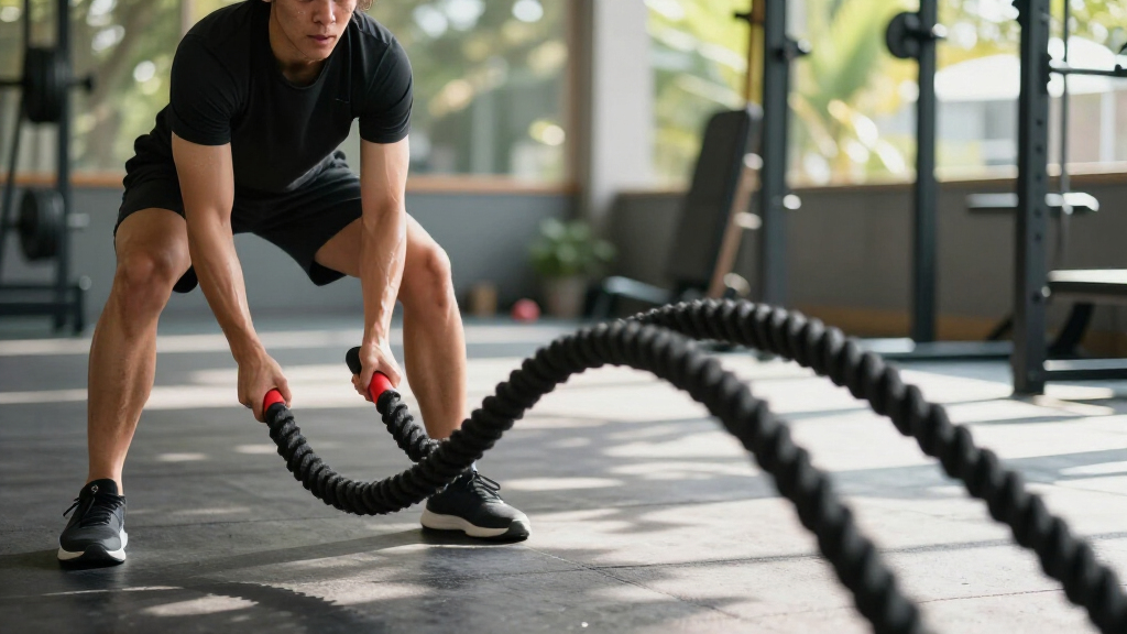 best battle ropes set heavy