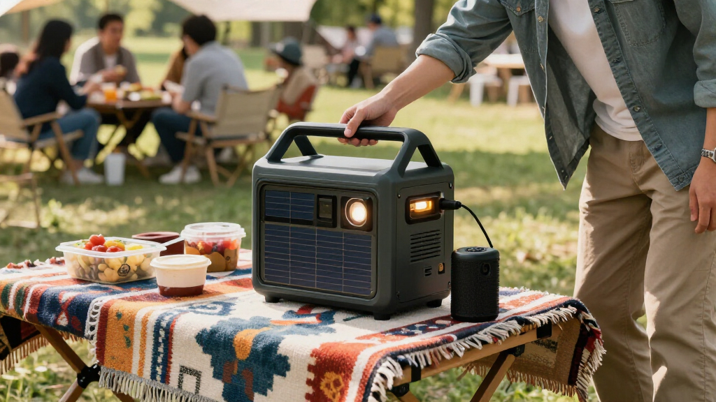 solar generator for outdoor events