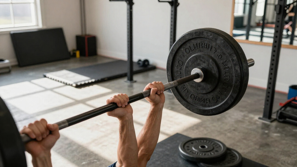 rated olympic barbell for serious training