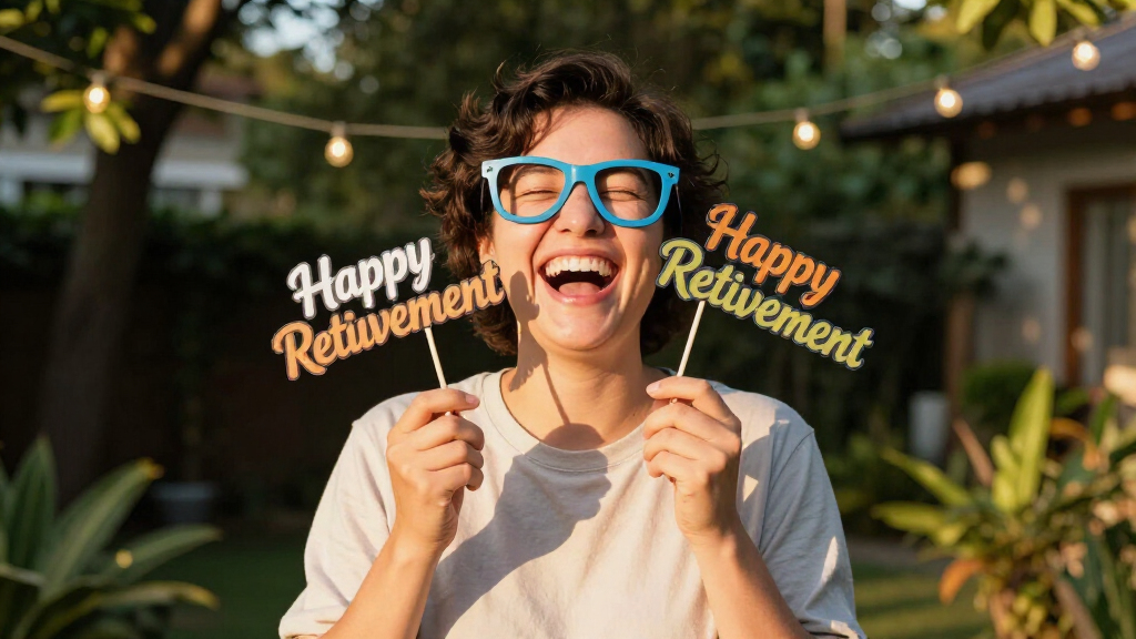 retirementparty photo props