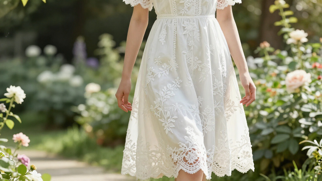 best white lace dresses