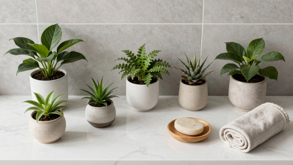 best bathroom plants