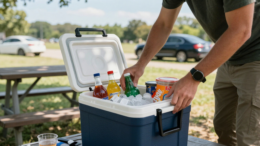 portable tailgating coolers