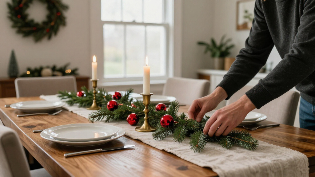 holiday tabletop decorations