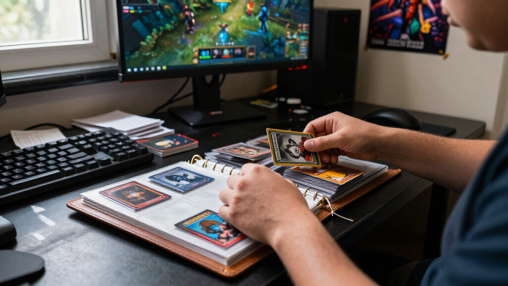gaming card storage binders