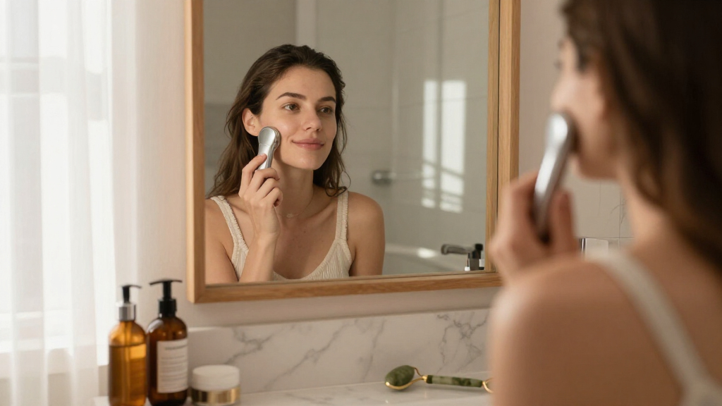 microcurrent facial toning devices