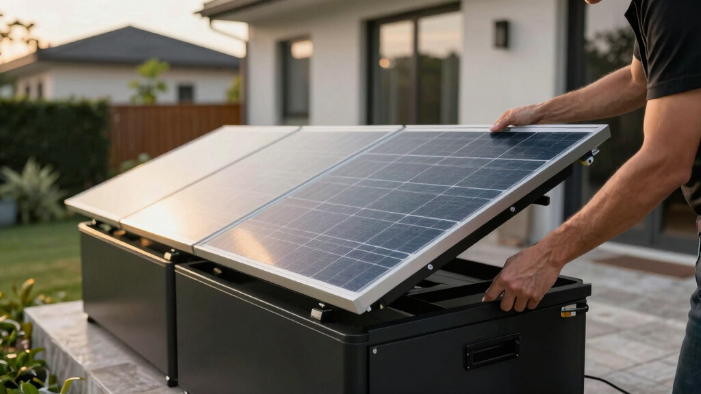 solar backup power stations