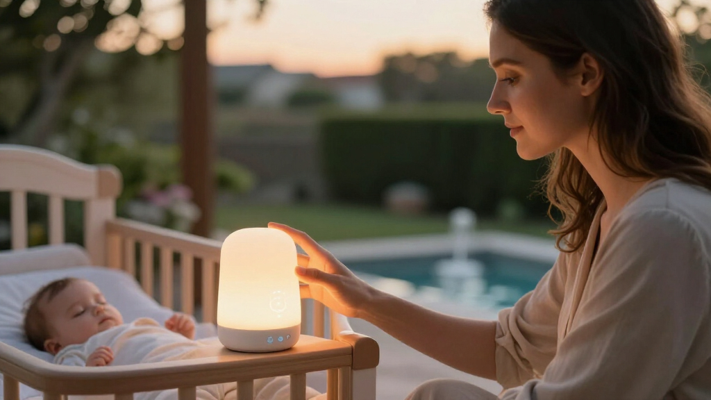 smart night lights with sleep training modes